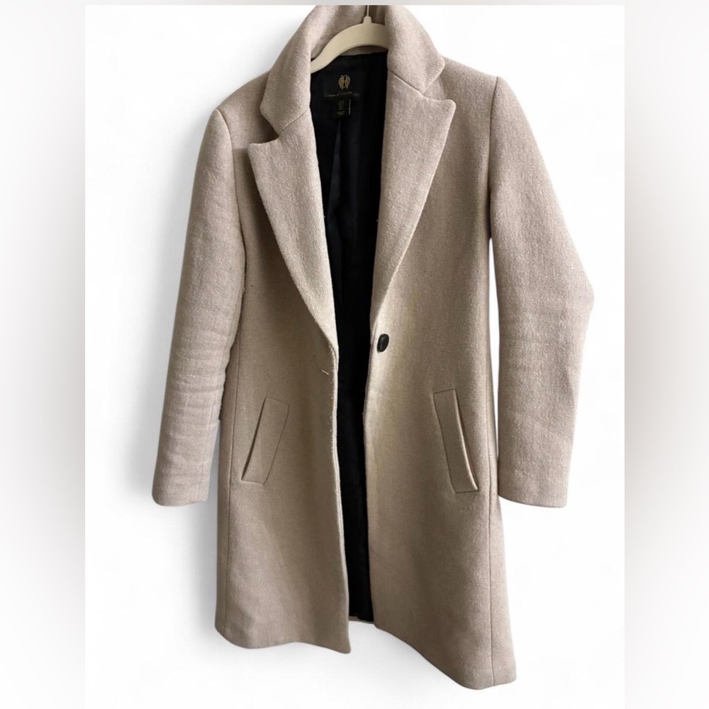 Women's Beige Overcoat